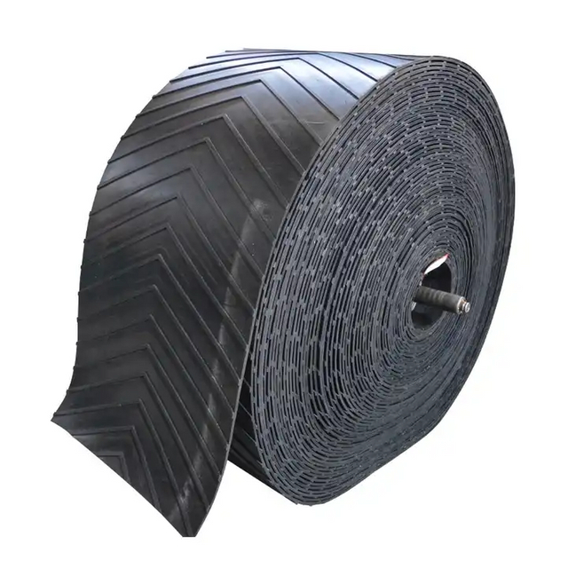 Chevron Polyester Conveyor Belt
